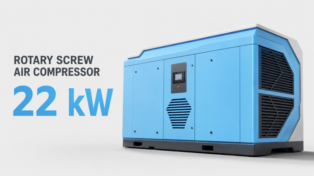 22kW油冷式永久磁石変周波数スクリュー空気圧縮機