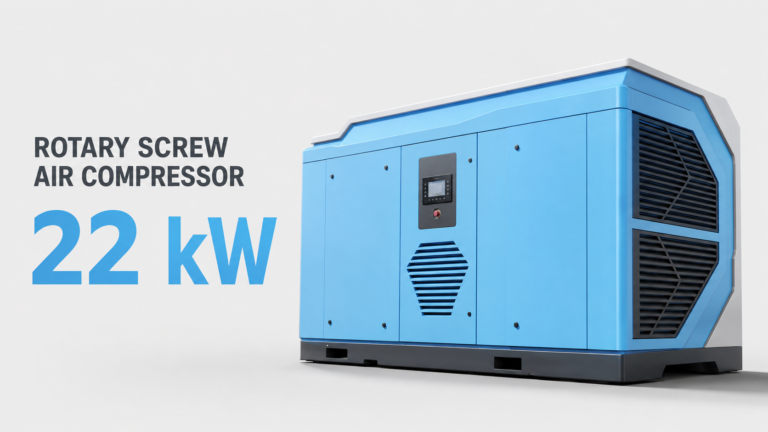22kW油冷式永久磁石変周波数スクリュー空気圧縮機